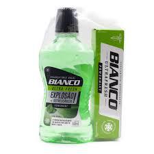 KIT ENX.BUCAL BIANCO + CR.DENTAL 70G 500ml EXTRA MINT