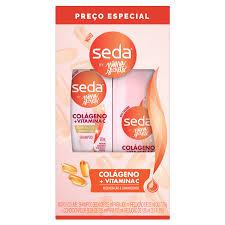 KIT SH300ML+COND190 SEDA FRAG. 300ml COLAGENO E VITAMINA C