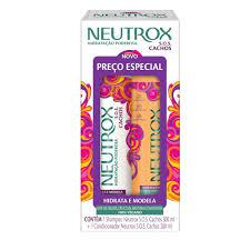KIT SH 300ML+COND 200ML NEUTROX SOS CACHOS