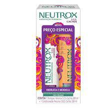 KIT SH 300ML+COND 200ML NEUTROX SOS CACHOS