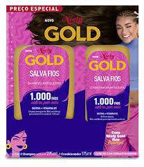 KIT SHAMPOO 275ML+COND 175ML NIELY GOLD FRAG. 275ml SALVA FIOS