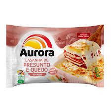 LASANHA AURORA SAB. 600g PRESUNTO E QUEIJO
