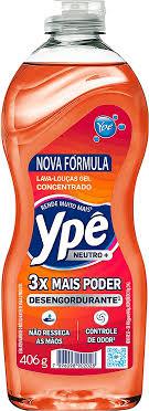 LAVA LOUÇA GEL CONC. YPE 406ml NEUTRO