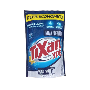 LAVA ROUPAS LIQ TIXAN YPE POUCH 900ml PRIMAVERA