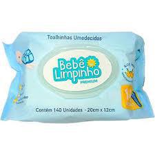 LENCO UMED BEBE LIMPINHO 140un