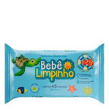 LENCO UMED.BEBE LIMPINHO 45un