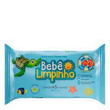 LENCO UMED.BEBE LIMPINHO 45un