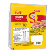 PRESUNTO COZIDO SADIA FATIADO 180g