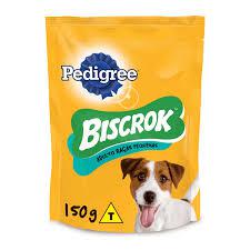 RACAO CAES PEDIGREE BISCROK  150g ADULTO.R.PEQUENAS