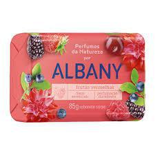 SAB ALBANY SUAVE FRAG. 85g FRUTAS VERMELHAS - VERMELHO