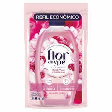 SAB.LIQ. FLOR YPE REFIL FRAG. 200ml FLOR DE MACA E FRAMBOESA