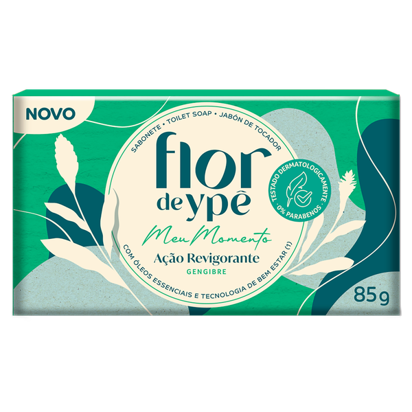 SABONETE FLOR DE YPE MEU MOMENTO FRAG. 85g GENGIBRE
