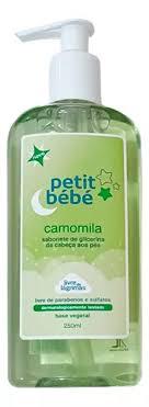 SABONETE LIQ PETIT BEBE CLIC FRAG 250ml CAMOMILA