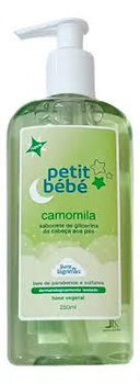 SABONETE LIQ PETIT BEBE CLIC FRAG 250ml CAMOMILA