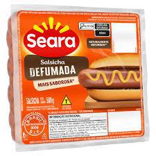 SALSICHA HOT DOG SEARA DEFUMADA 500g