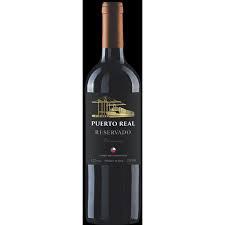 VINHO CHILENO PUERTO REAL RESERVADO 750ml CARMENERE