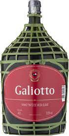 VINHO GALIOTTO TINTO SUAVE 4600lt