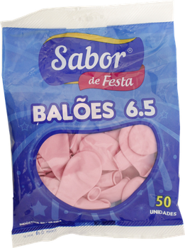 BALAO SABOR ROSA C/50
