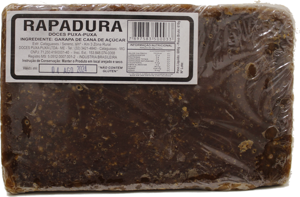 RAPADURA PURA 600G PUXA