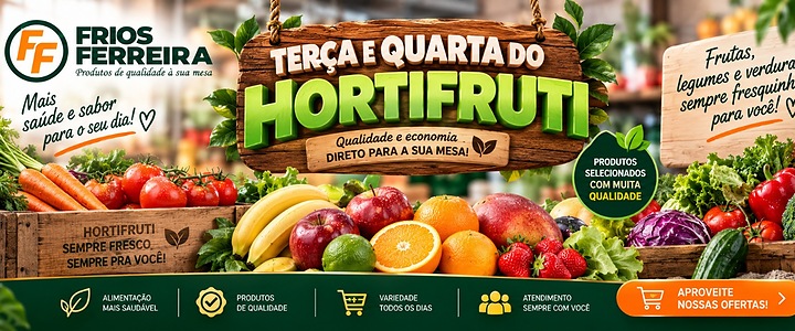 terça e quarta hortifruti
