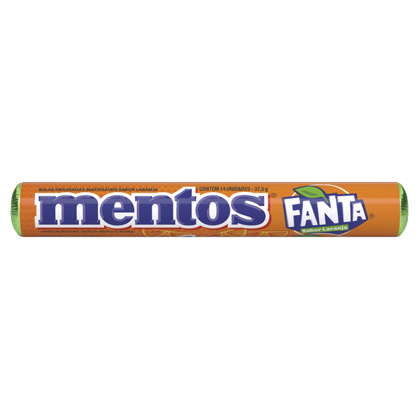 CONFEITO MENTOS 37.5G FANTA LARANJA