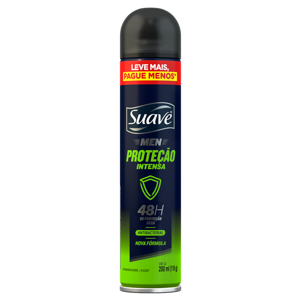 DESOD.AERO SUAVE 200ML MEN P.INTENS