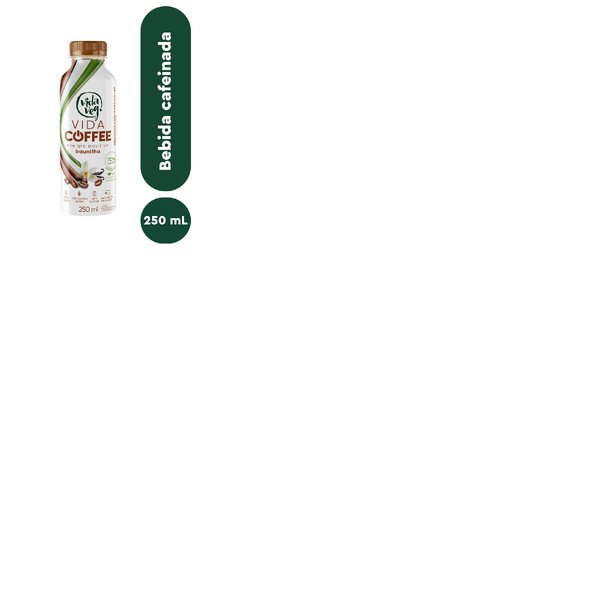 BEB VIDA VEG 250G COFFEE BAUNILHA