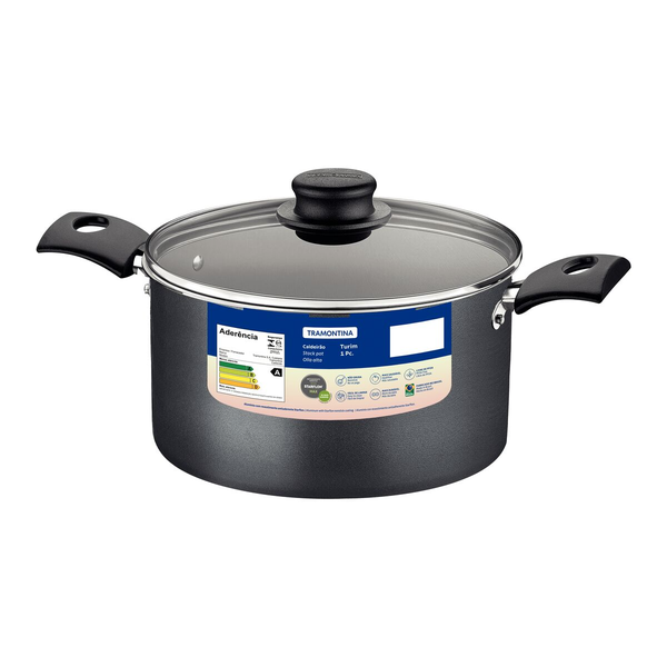 CALDEIRAO TRAMONTINA 24CM TURIM ALUM ANT