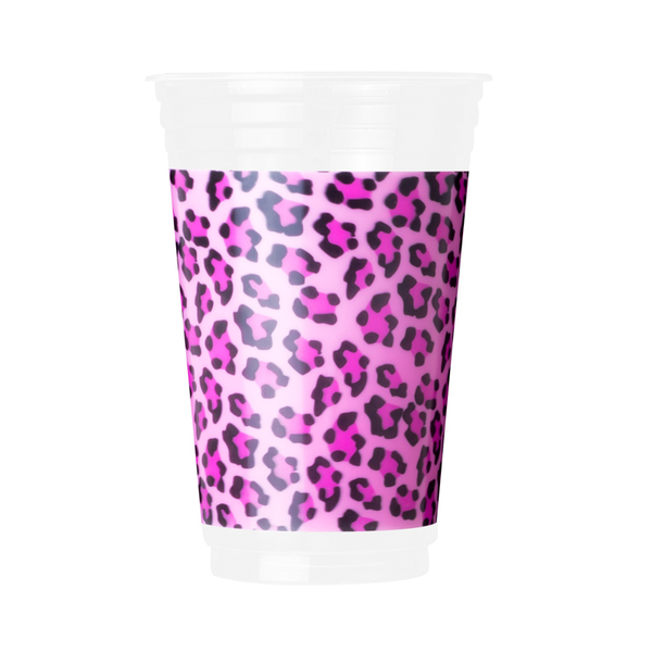 COPO PLAST COPOBRAS 300ML C/30UN ONCA PINK