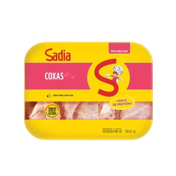COXAS FRANGO SADIA 1KG BANDEJA