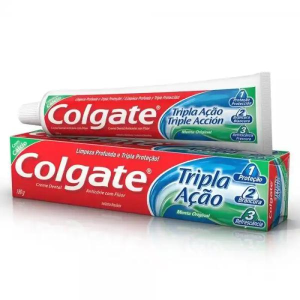 CREME DENT COLGATE 180G TRIPLA ACAO