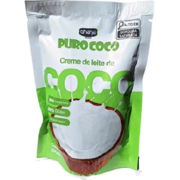CREME LEITE COCO PURO COCO 200ML SC
