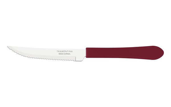 FACA TRAMONTINA CHURRASCO LEME INOX 4 CA