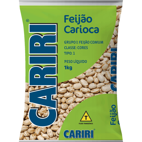 FEIJAO CARIOCA CARIRI 1KG
