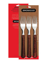 GARFO SIMONAGGIO 3PC MARROM