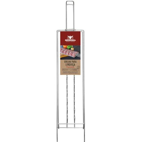 GRELHA GRILAZER 12X48CM LINGUIÇA