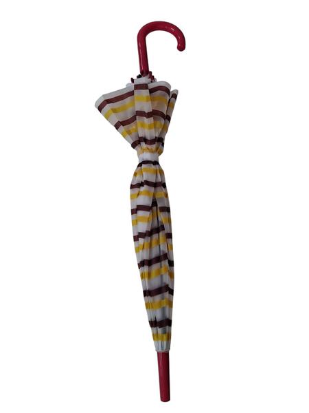 GUARDA CHUVA C/CABO INFANTIL METAL/TECID