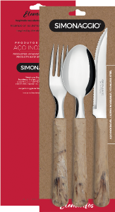 JOGO CONJ SIMONAGGIO 6PC TRAVERTINO