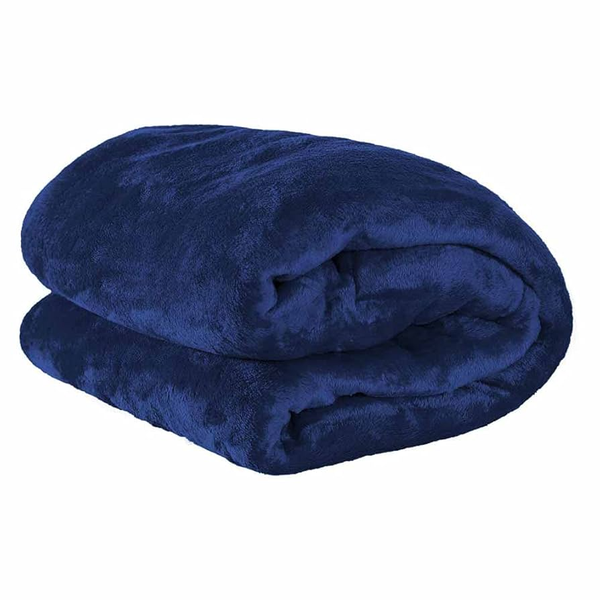 MANTA MICROF P/PRESENTES 0,8X1,1M AZUL