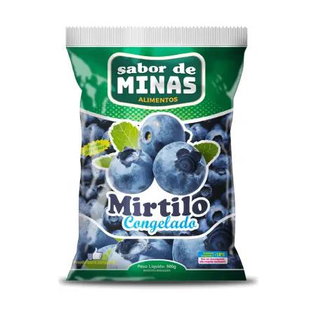 MIRTILO FRUTA SABOR MINAS CONG 500G