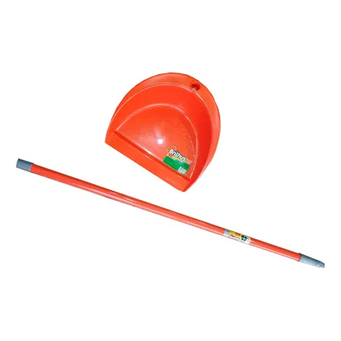 PA LIXO BRILHUS PLAST C/CABO