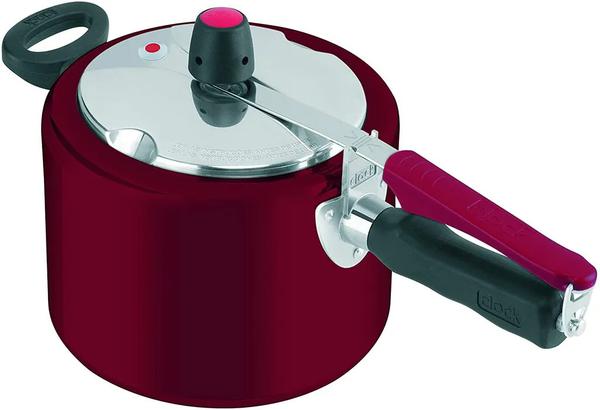 PANELA PRESSAO CLOCK 4.5L VERMELHA