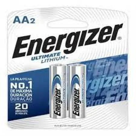 PILHA ENERGIZER ULTIMATE 2UN AA2