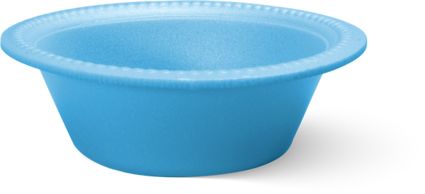 POTE CUMBUCA 150X45MM PLAST AZUL 100UN