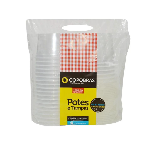 POTE PLAST COPOBRAS C/TAMP 350ML C/25UN