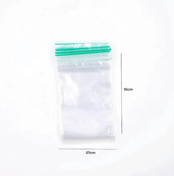 SACO ZIP TRANSP VABENE N3 7X10CM 100UN