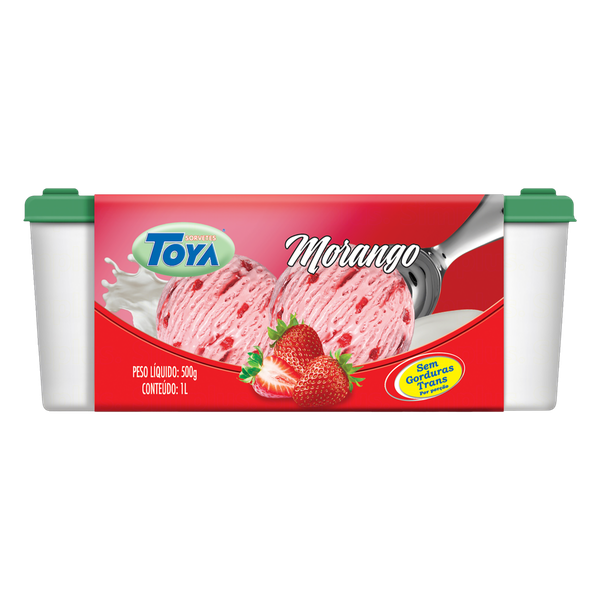 SORV TOYA 1.5L SUNDAE MORANGO