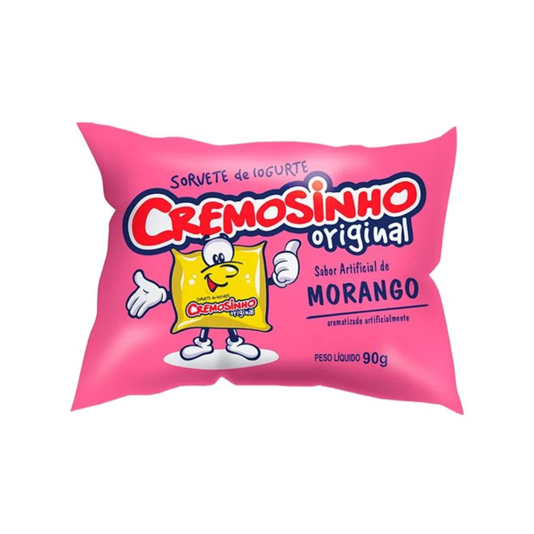 SORVETE CREMOSINHO MORANGO UN