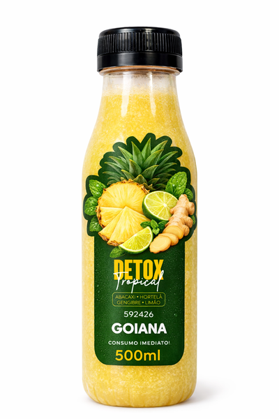 SUCO DETOX ABACAXI GOIANA 500ML COPO