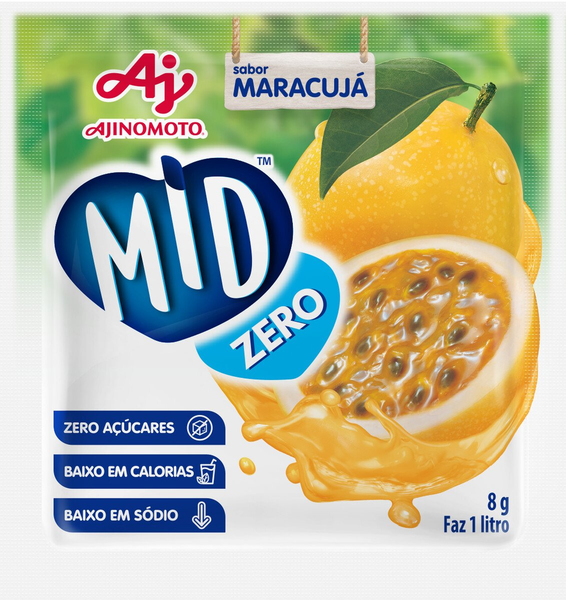 SUCO PO FIT MID 8G LIGHT MARACUJA
